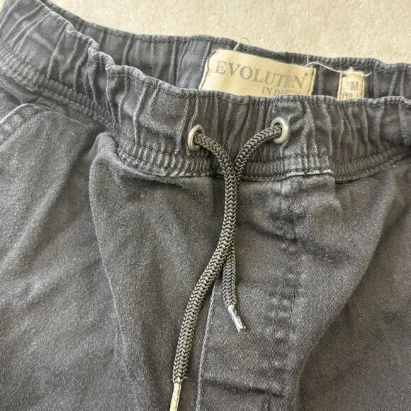 Women 's EVOLUTION Modern Cargo black Jogger Pants Size Medium 10-12 - Picture 6 of 15
